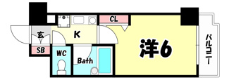 【間取り】 | エスリード三宮フラワーロード