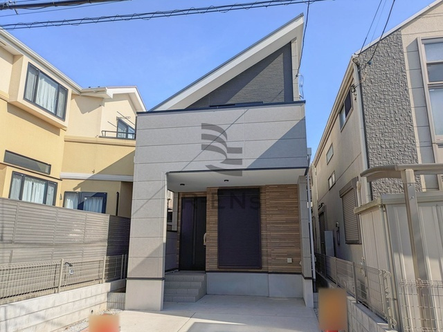 【外観】 | 練馬区田柄４丁目　新築戸建て | スタイリッシュな外観デザインが魅力の印象的な一邸です