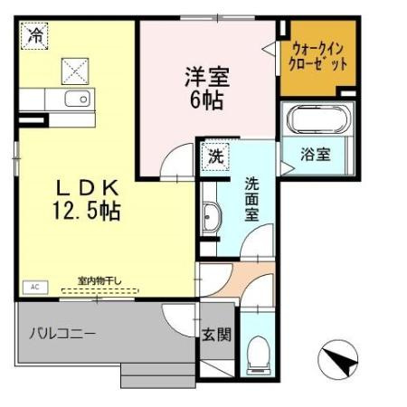 メゾン春の間取り