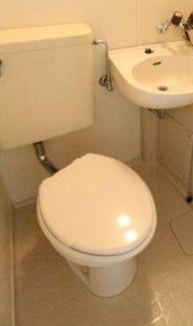 杉並区阿佐谷南２丁目の賃貸マンションのトイレ