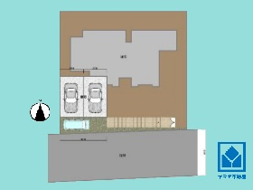 西宮市名塩さくら台2丁目の区画図