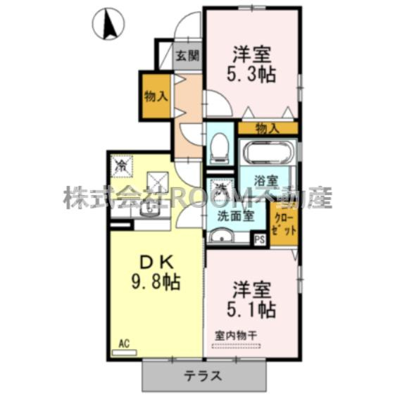 セジュールグレイスの間取り
