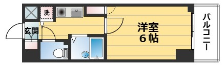 リーガル京都御所西の間取り