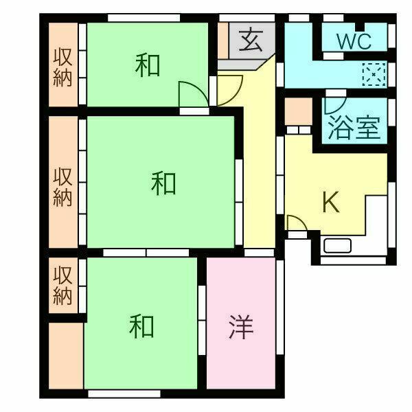 【間取り】の画像