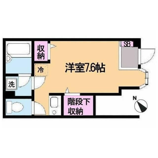 ピースコート池袋の間取り