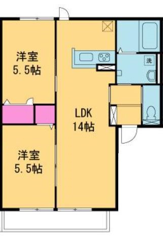 【間取り】 | ハイムオランジュ
