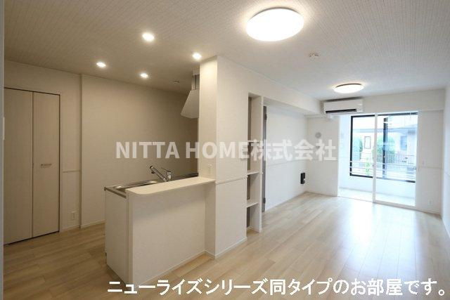 ベル・エクラⅡの内装|【完成イメージ図】照明器具も設置しています◆