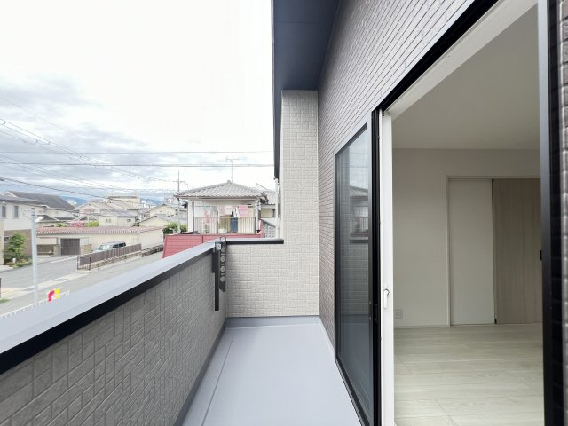 橿原市第1新賀町　全1棟のバルコニー