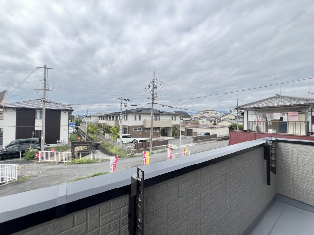 橿原市第1新賀町　全1棟のバルコニー