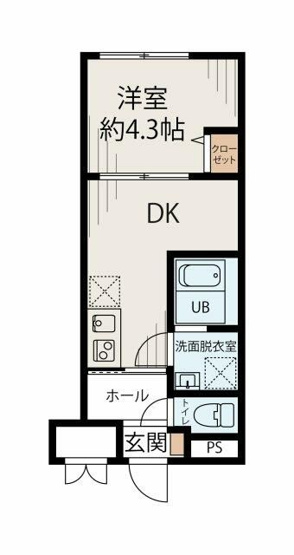 【間取り】 | ル・シエル西新宿