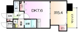 【間取り】 | １ＤＫ