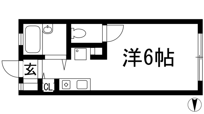 【間取り】 | ルシエール甲東園