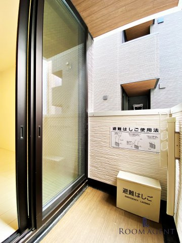 Jack komotohommachiⅡのバルコニー