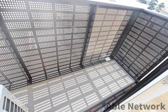 コージーコート・エーデルのバルコニー