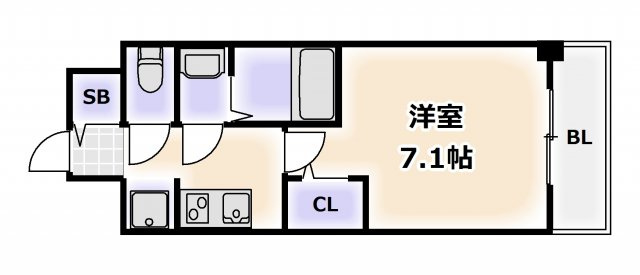 【間取り】 | ファステート難波グランプリ