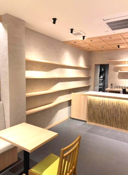三条西洞院店舗の内装