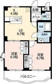 F.ロッシュの間取り