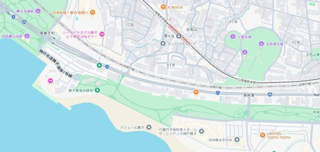 メゾン舞子ショアーの地図