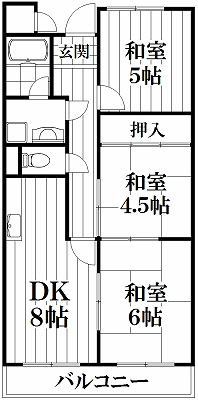 【間取り】 | コンフォートステージⅡ