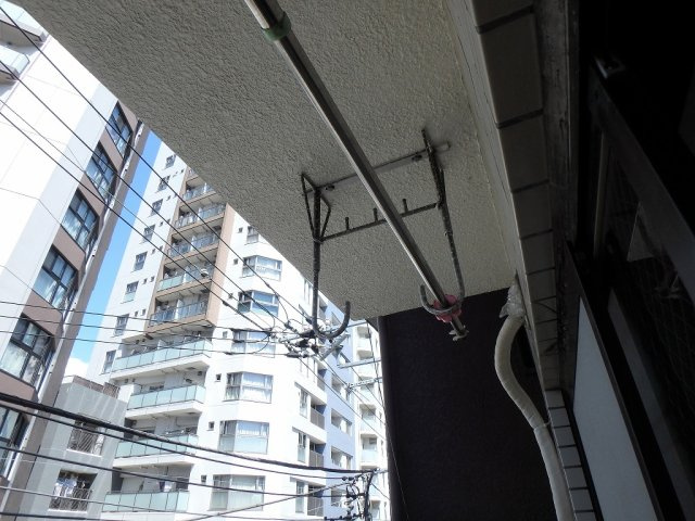 メゾン・タカクラのバルコニー