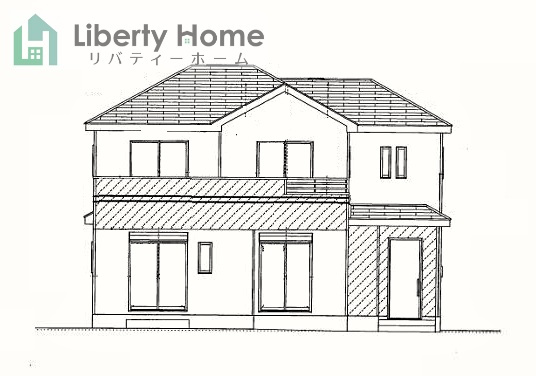 土浦市下高津3丁目　新築戸建　B号棟