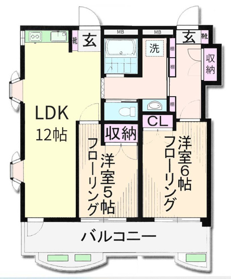 【間取り】 | コープクリヴィア