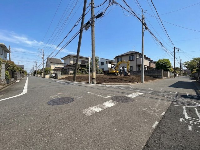 【前面道路含む現地写真】 | ＪＲ横浜線「鴨居」新築戸建て