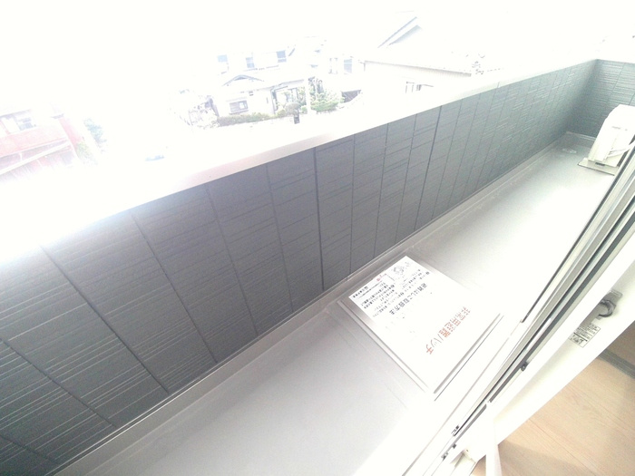 リヴェール的場のバルコニー|陽当たり良好なバルコニーです
