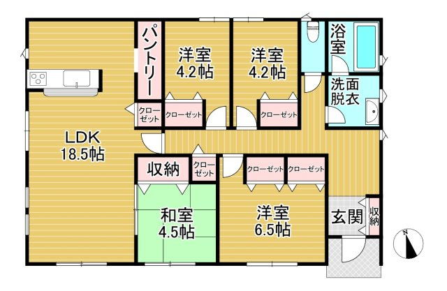 【間取り】 | アーネストワン　柳川市筑紫町第3