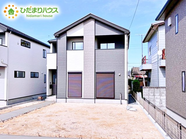 【外観】 | 水戸市堀町25期　新築戸建　2号棟 | 是非一度、ご家族そろってご内覧ください♪