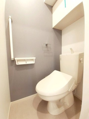【トイレ】 | ルーチェクレアⅡＢ | 落ち着いたトイレです