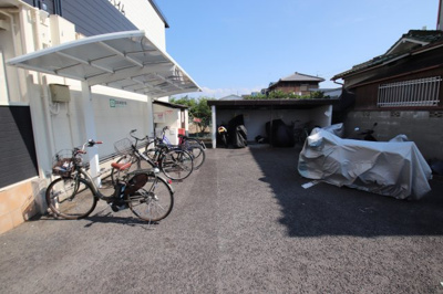 【その他共用部分】 | アメニティハイム | 駐輪場＆バイク置場