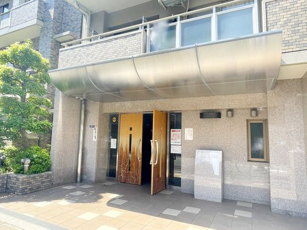 コンポーゼ亀戸のエントランス|コンポーゼ亀戸：ペット飼育可能なマンションです！