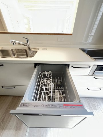 桜井市粟殿 ３区画　３号地 のキッチン|食器洗い乾燥機