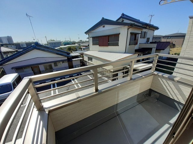 リリオ荒川沖のバルコニー|バルコニーがあります