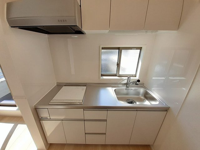 リリオ荒川沖のキッチン|収納たっぷりのキッチン