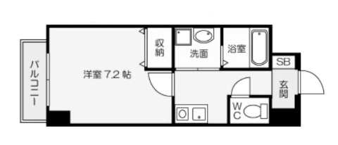 Bergamotto三萩野の間取り