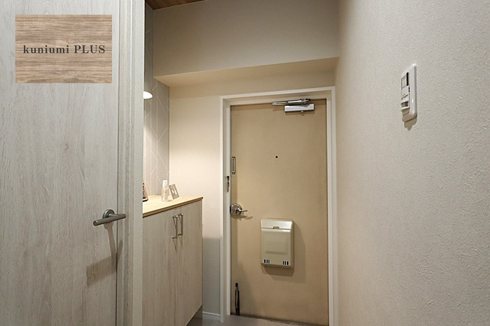 ライフコートフドウ育和公園ハイツの玄関