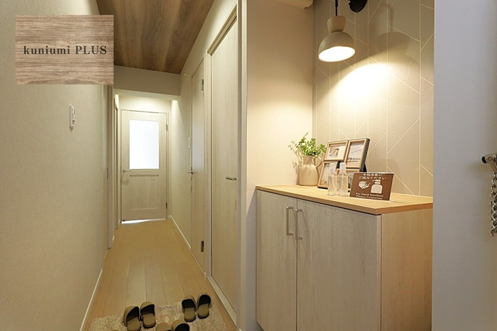 ライフコートフドウ育和公園ハイツの玄関