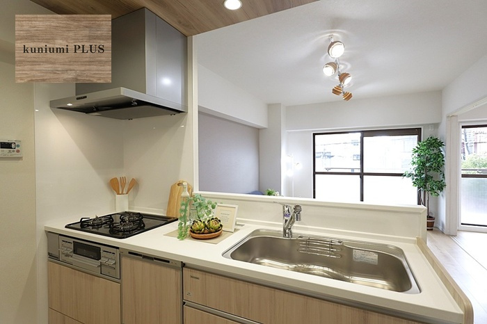 ライフコートフドウ育和公園ハイツのキッチン