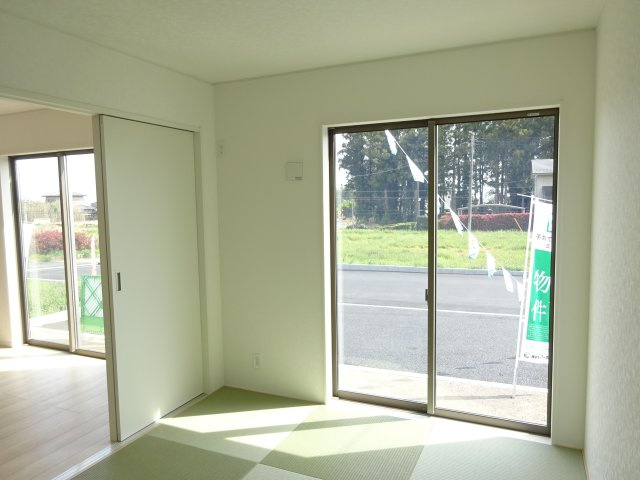 クレイドルガーデン前橋市下新田町第６　１号棟の和室|１階4.5帖和室です