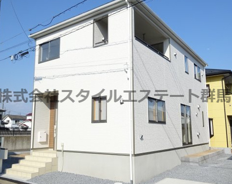 クレイドルガーデン前橋市下新田町第６　１号棟の外観：施工例|前橋市下新田町に新築住宅を建築中です。こちらの写真は施工例になりますので参考としてご覧ください。お客様のご都合に合わせて同仕様の物件もご見学頂けます♪
お気軽にお問合せ下さい。