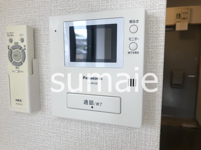 ライネスハイムのセキュリティ|モニターホン完備。