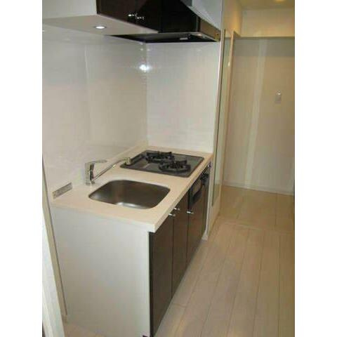 ガーラ・グランディ横濱桜木町のキッチン|二口ガスコンロ♪