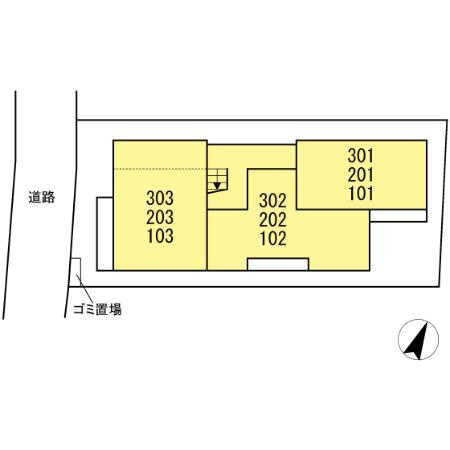 エスペリア相模が丘5丁目の区画図