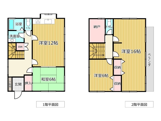 【間取り】 | 熱海市下多賀　戸建