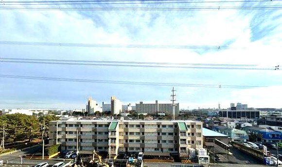 レクセルマンション南行徳　6階　角　部屋　リ　フォーム済の展望