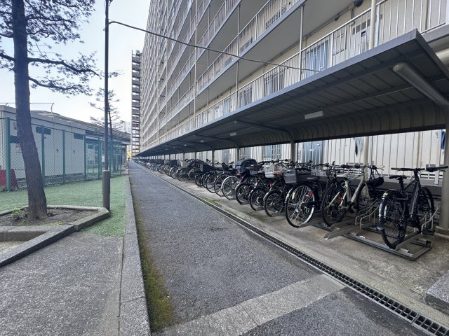 木場サニータウンの駐輪場|敷地内駐輪場です♪月額200円