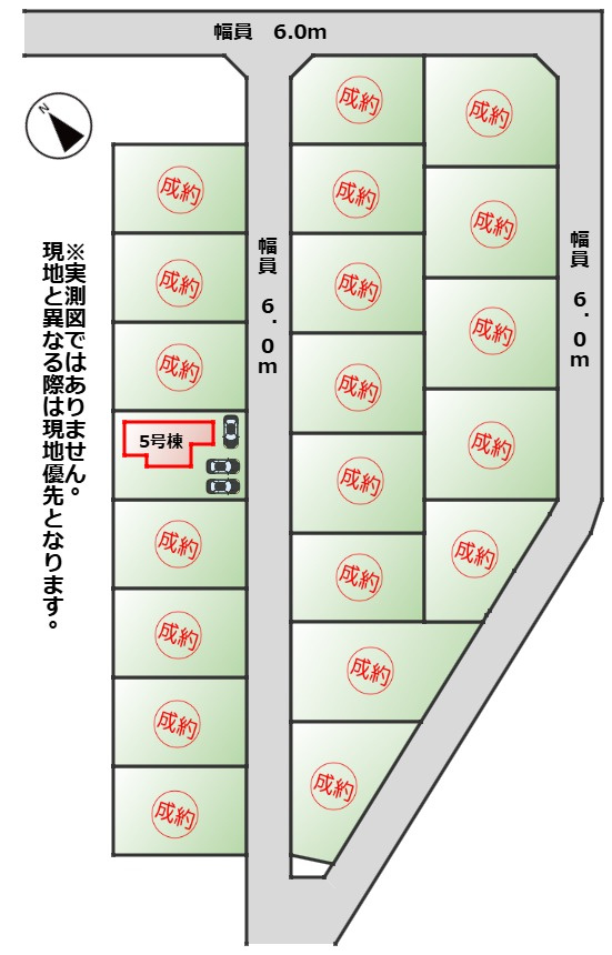 いろどりアイタウン日光市森友23-P1の区画図|最終１棟！いつでもご見学可能です♪