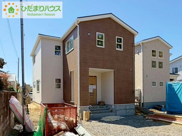 いわき市仁井田寺前1期　新築戸建　1号棟の外観|是非一度、ご家族そろってご内覧ください♪